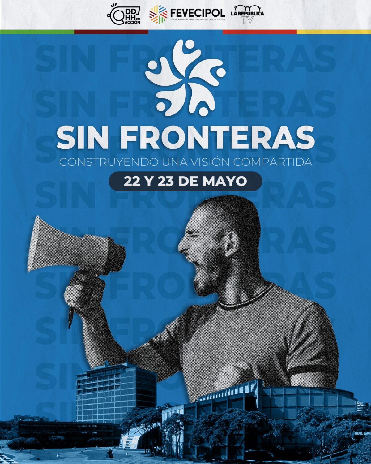 La UCV será sede del Encuentro Nacional de Jóvenes "Sin Fronteras" el 22 y 23 de mayo
