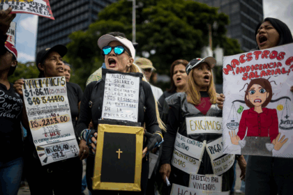 Las imágenes de las protestas por el Día del Trabajador en Latinoamérica