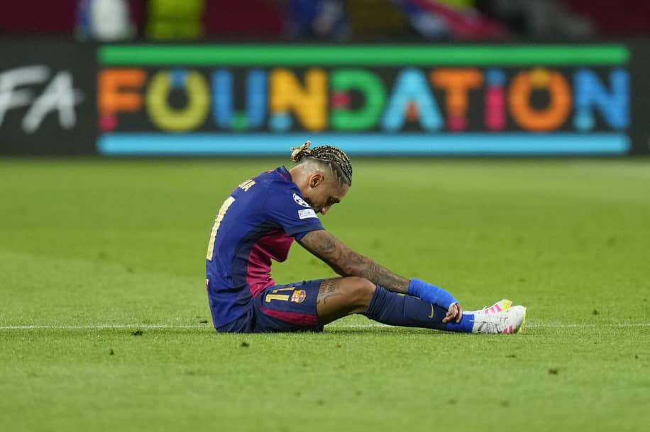 Raphinha superó la marca de participación en goles de Neymar Jr. en competiciones europeas