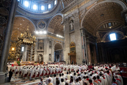 El Vaticano cerró el periodo de luto con misa en honor al papa Francisco 