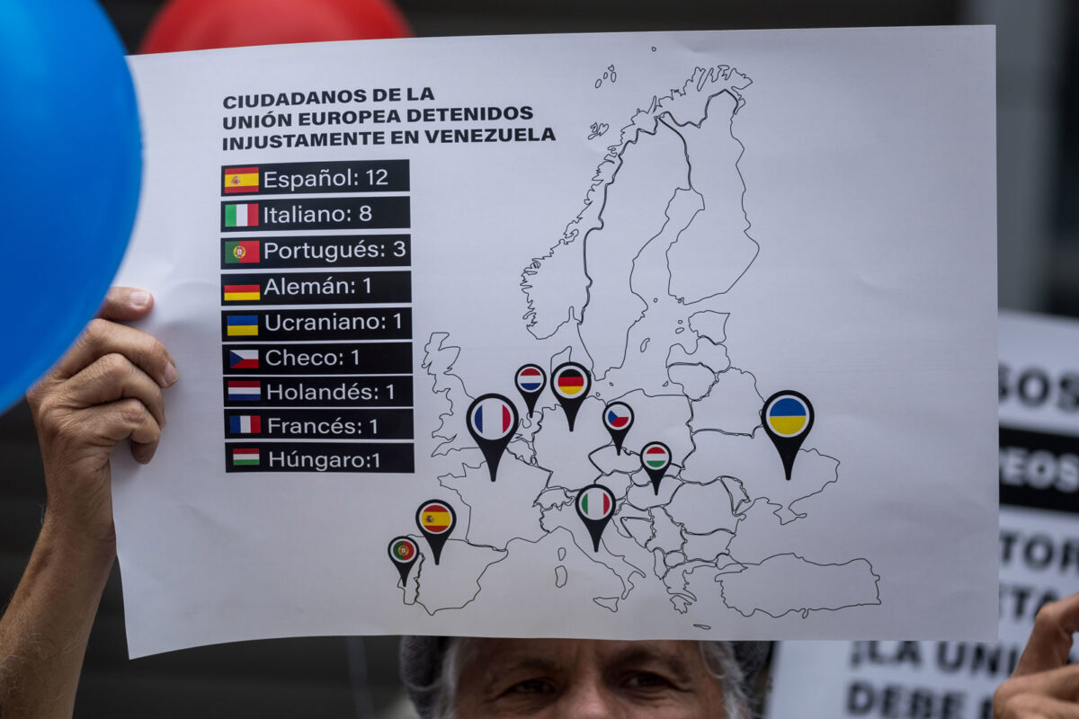 Al menos 14 españoles están detenidos arbitrariamente en Venezuela