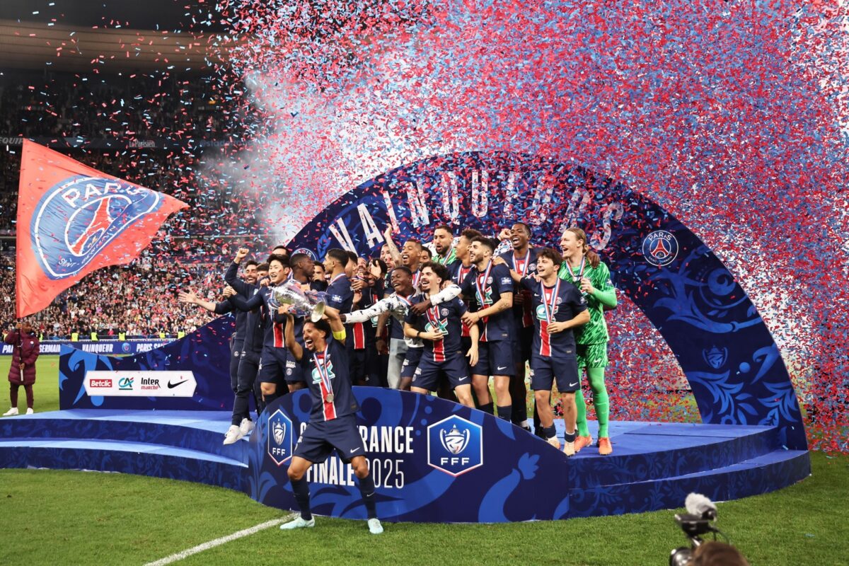 El PSG ganó la Copa de Francia y se prepara para jugar la final de la Champions League