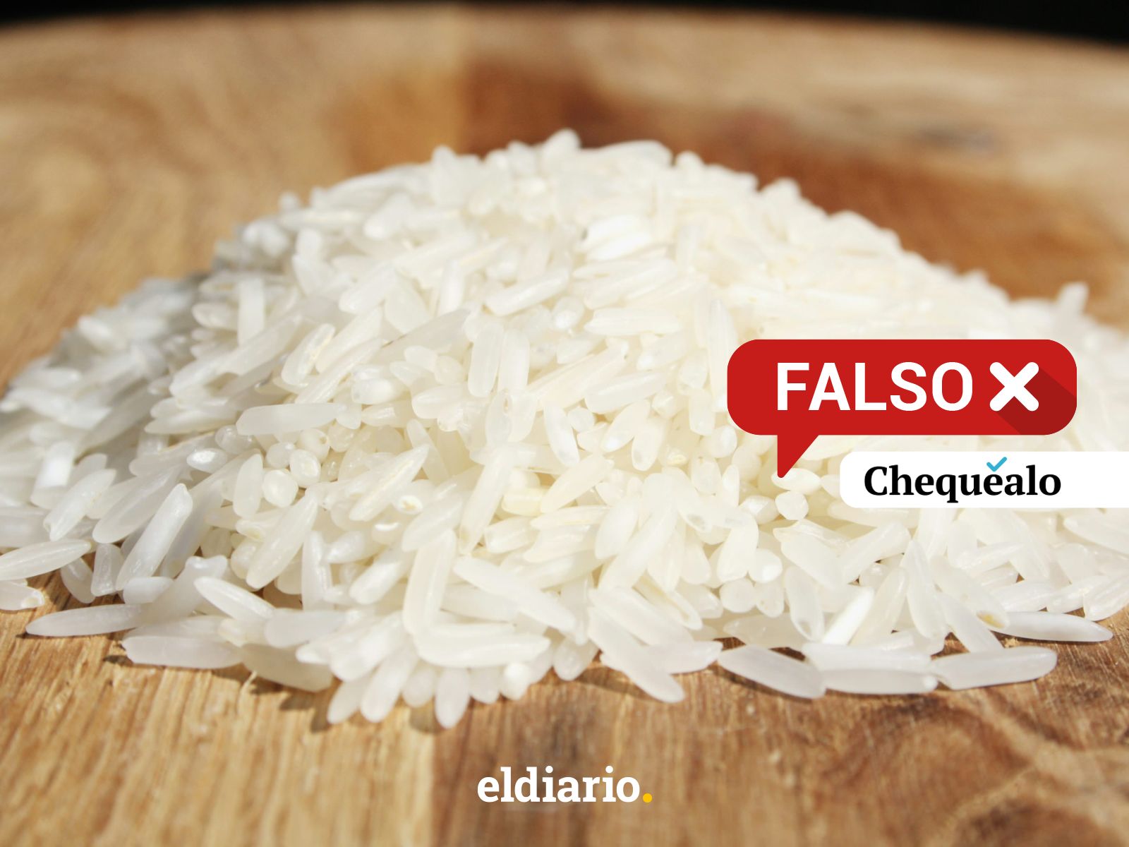 ¿El consumo de arroz Dana contagia un virus de Pakistán?