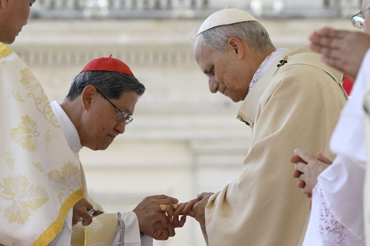 En imágenes: León XIV celebró el comienzo de su pontificado entre cientos de fieles