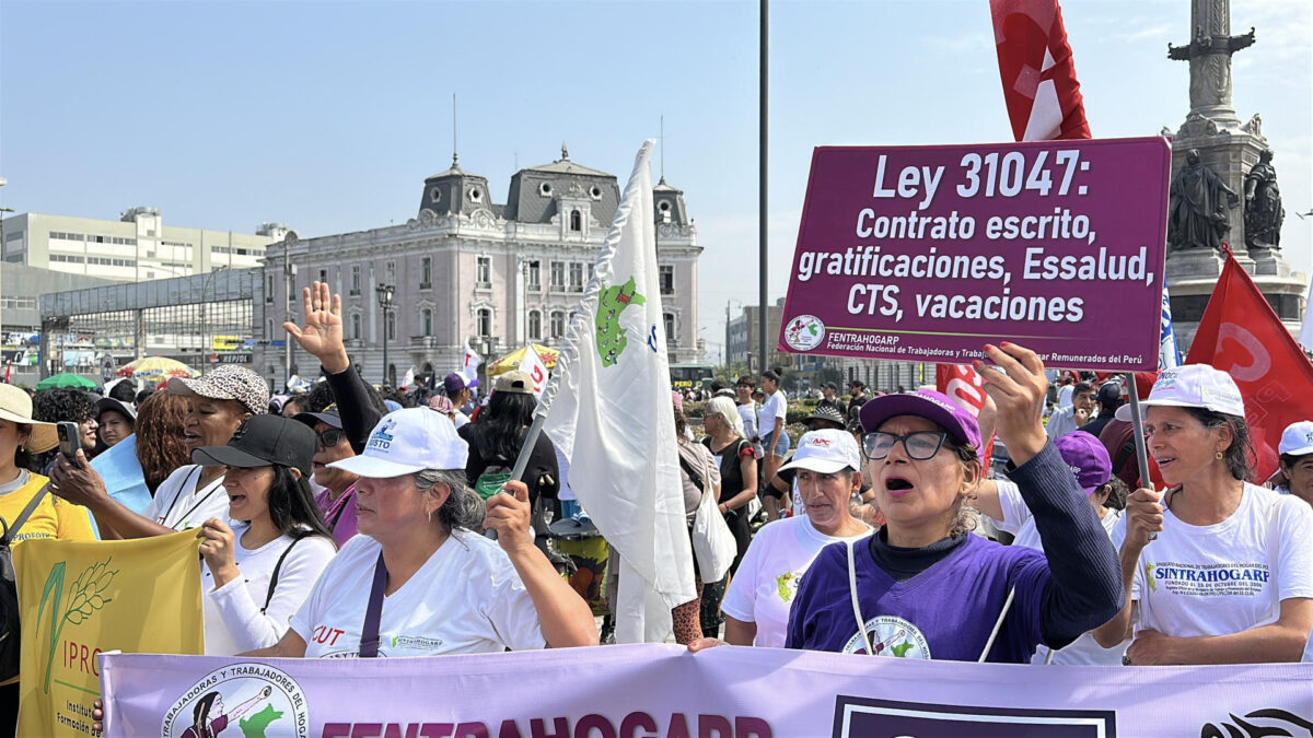 Las imágenes de las protestas por el Día del Trabajador en Latinoamérica