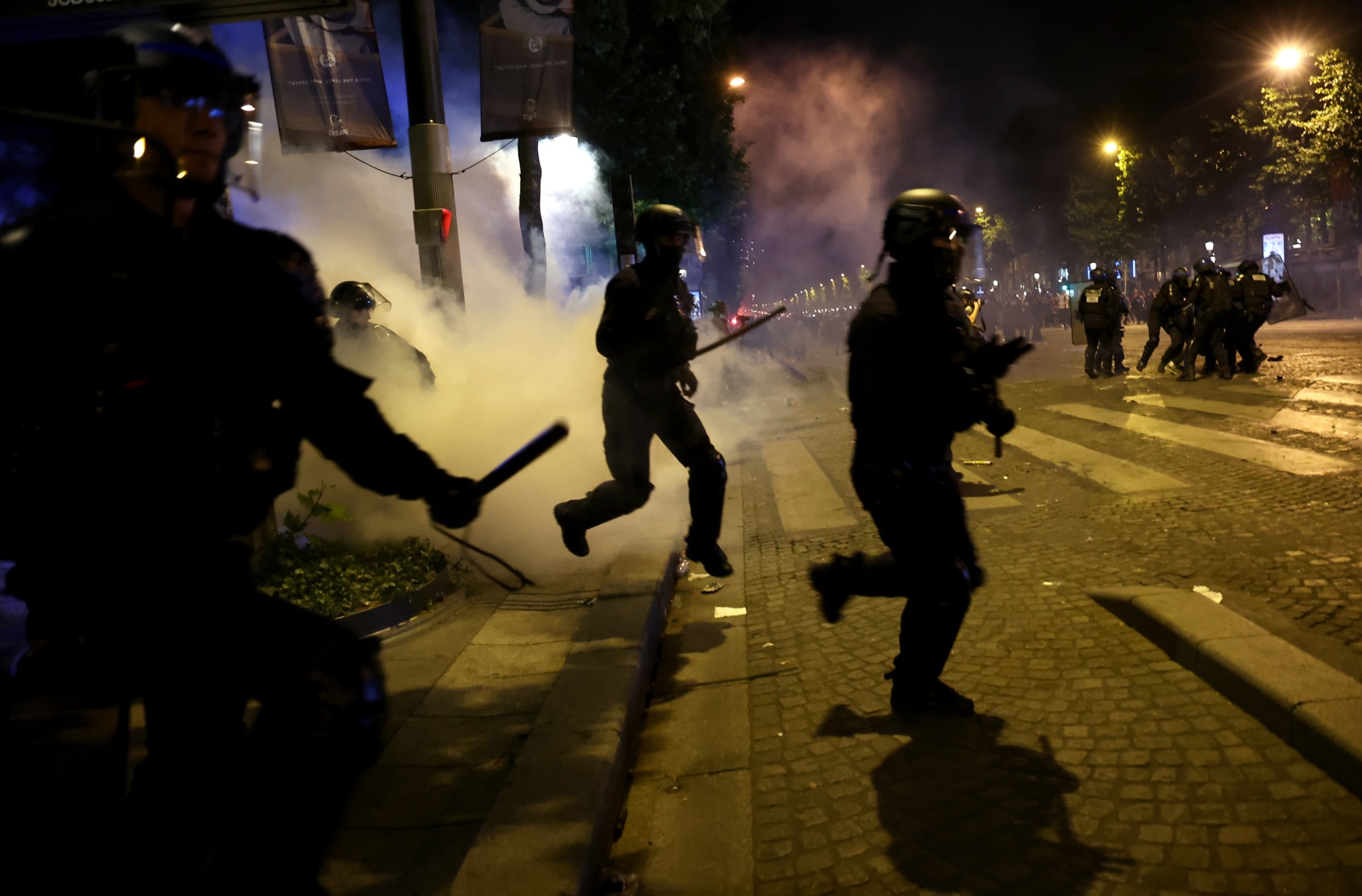 Un total de 79 detenidos la pasada noche por las celebraciones del título del PSG