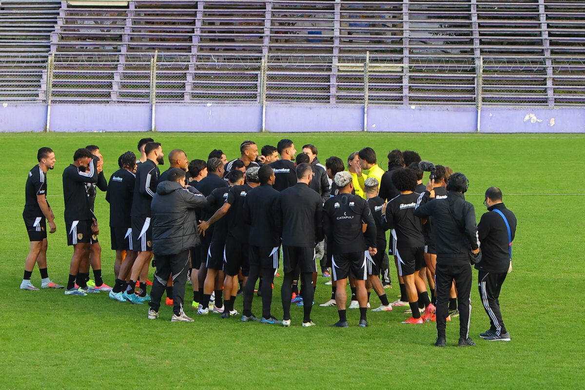 En imágenes: así fue el entrenamiento de la Vinotinto en Montevideo previo a su partido contra Uruguay