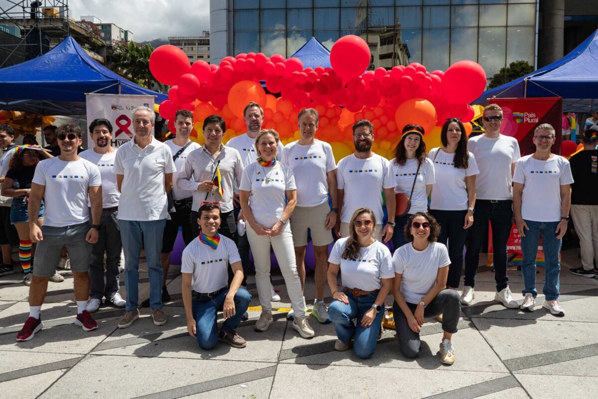 La comunidad LGBTIQ+ marchó en Caracas por el Día del Orgullo