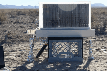 Crearon un panel que es capaz de extraer agua potable del aire