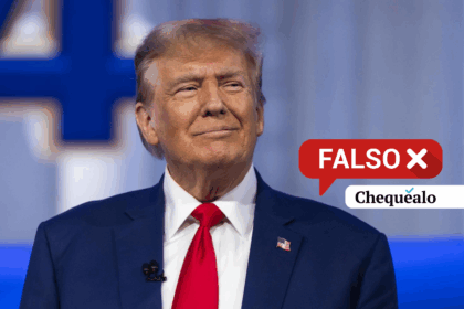 ¿Donald Trump firmó una ley para prohibir a los migrantes comprar en supermercados?