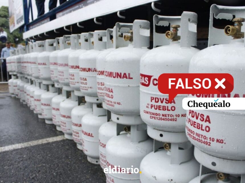 ¿PDVSA Gas Comunal anunció el aumento del gas por bombona en Apure?