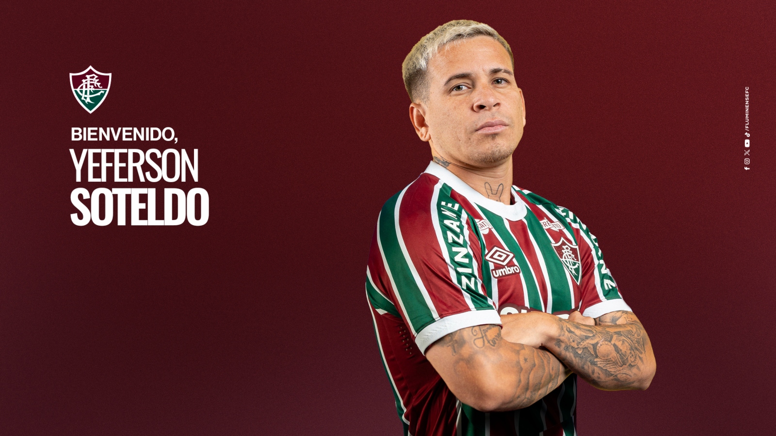 El Fluminense fichó a Soteldo y jugará el Mundial de Clubes