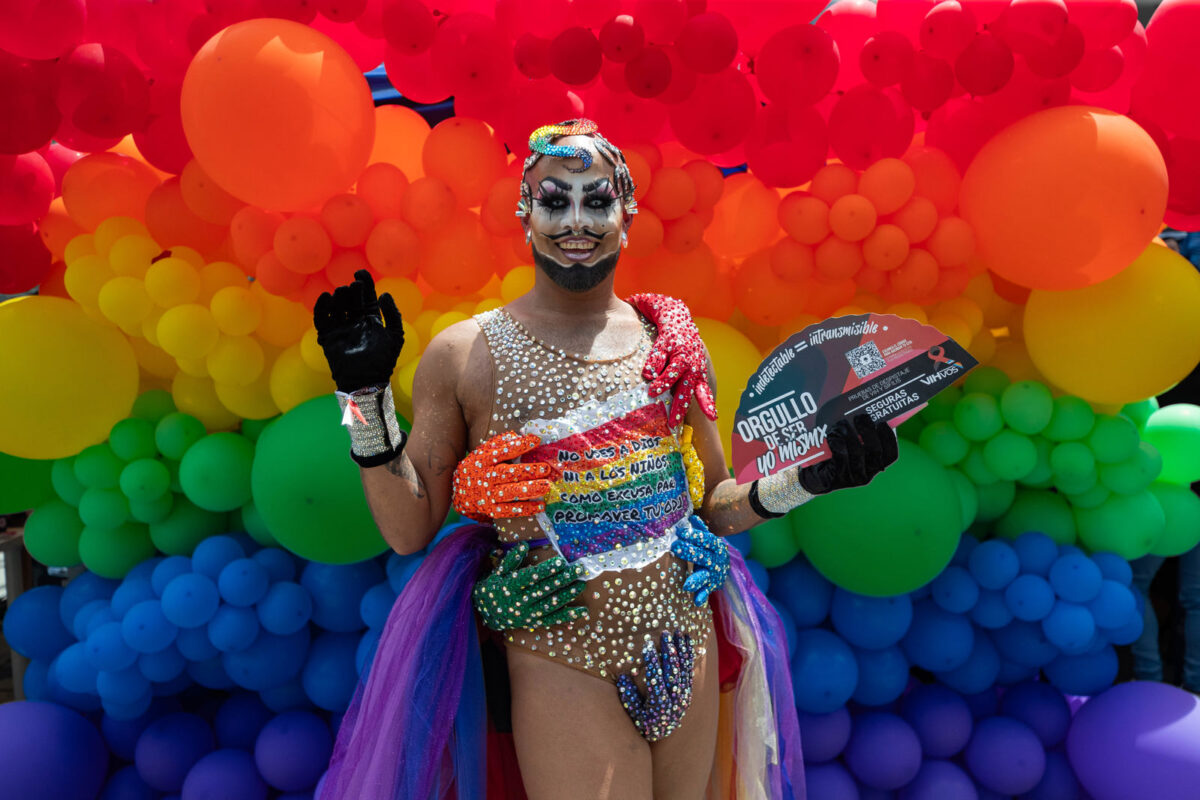 La comunidad LGBTIQ+ marchó en Caracas por el Día del Orgullo