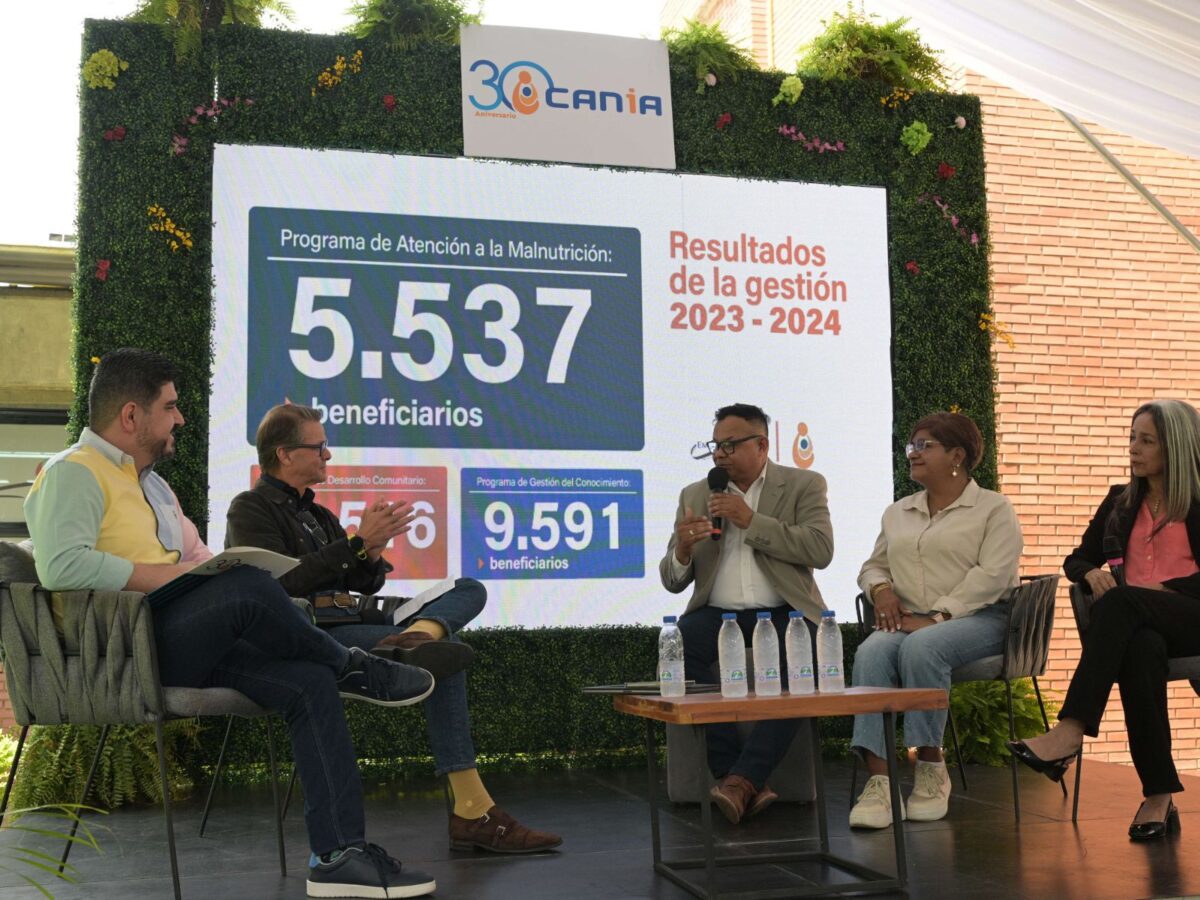 Cania cumple 30 años promoviendo la nutrición infantil en Venezuela con más de 460 mil beneficiarios