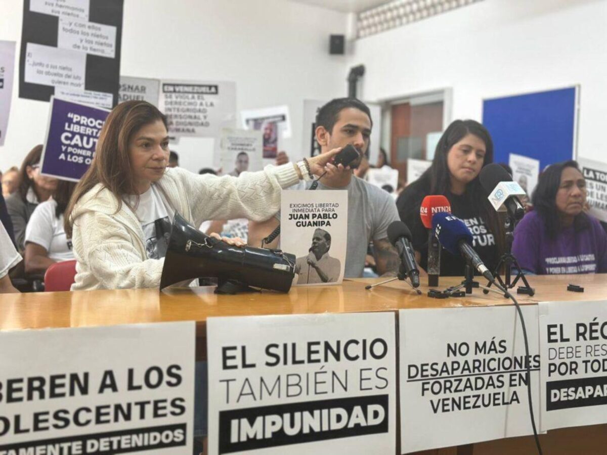 ONG documenta al menos 60 personas desaparecidas en Venezuela por motivos políticos