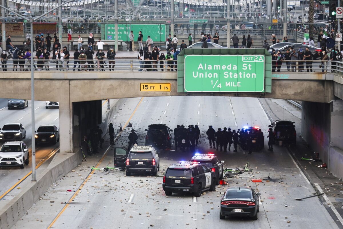 Protestas en Los Ángeles