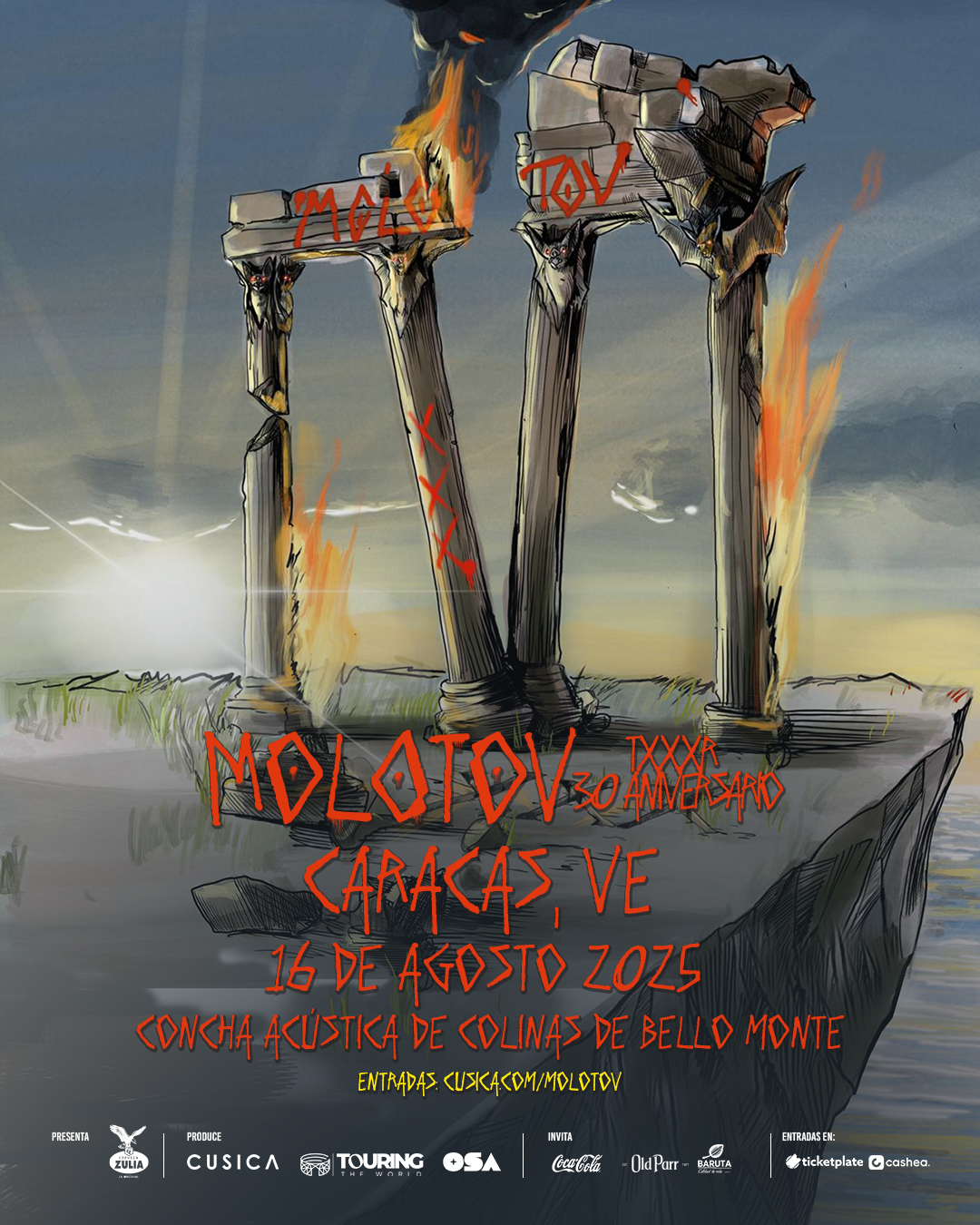 Comenzó la venta de entradas del concierto de Molotov en Caracas: ¿cuáles son los precios?