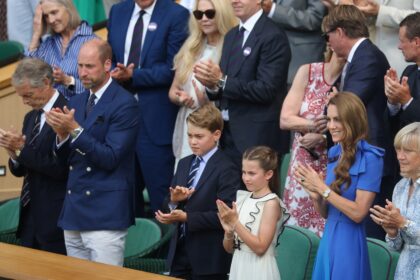 En imágenes: las celebridades que asistieron a la final de Wimbledon
