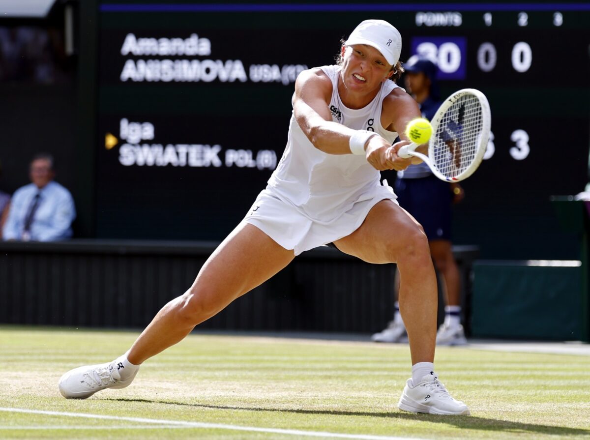 La tenista polaca Iga Swiatek se convirtió en la campeona de Wimbledon 2025