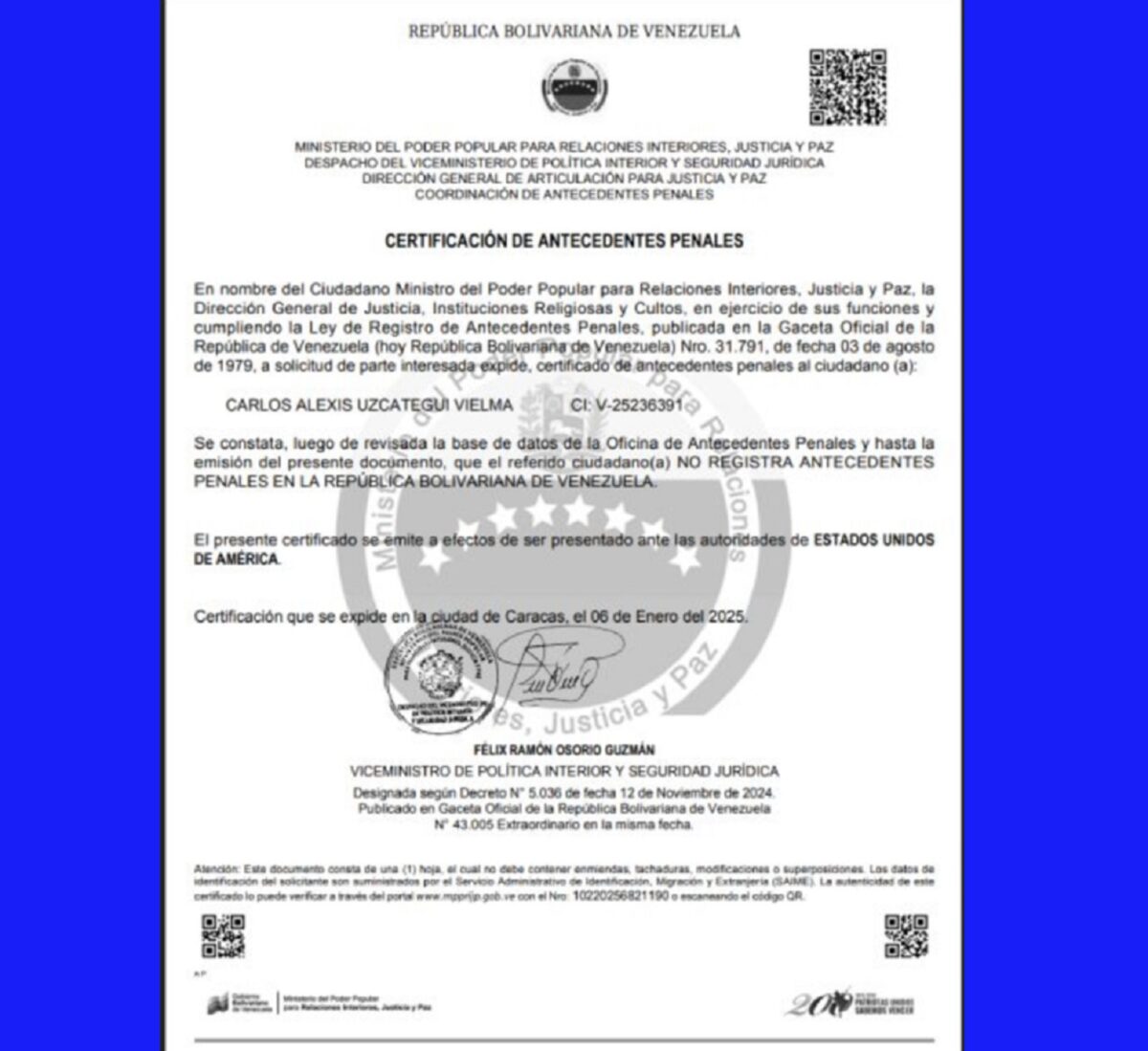 Rehenes del Cecot | Carlos solo anhelaba llegar al cumpleaños de su hija