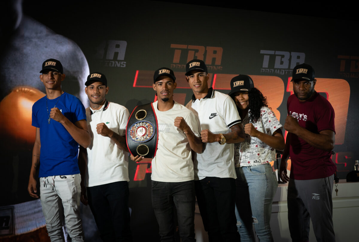 Boxeadores venezolanos e internacionales se disputarán cuatro títulos AMB en la “Noche de Leyendas” de TBA Promotions