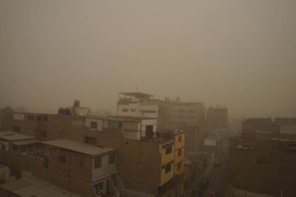 Se registró una tormenta de arena “inusual” en zonas de Chile y Perú 