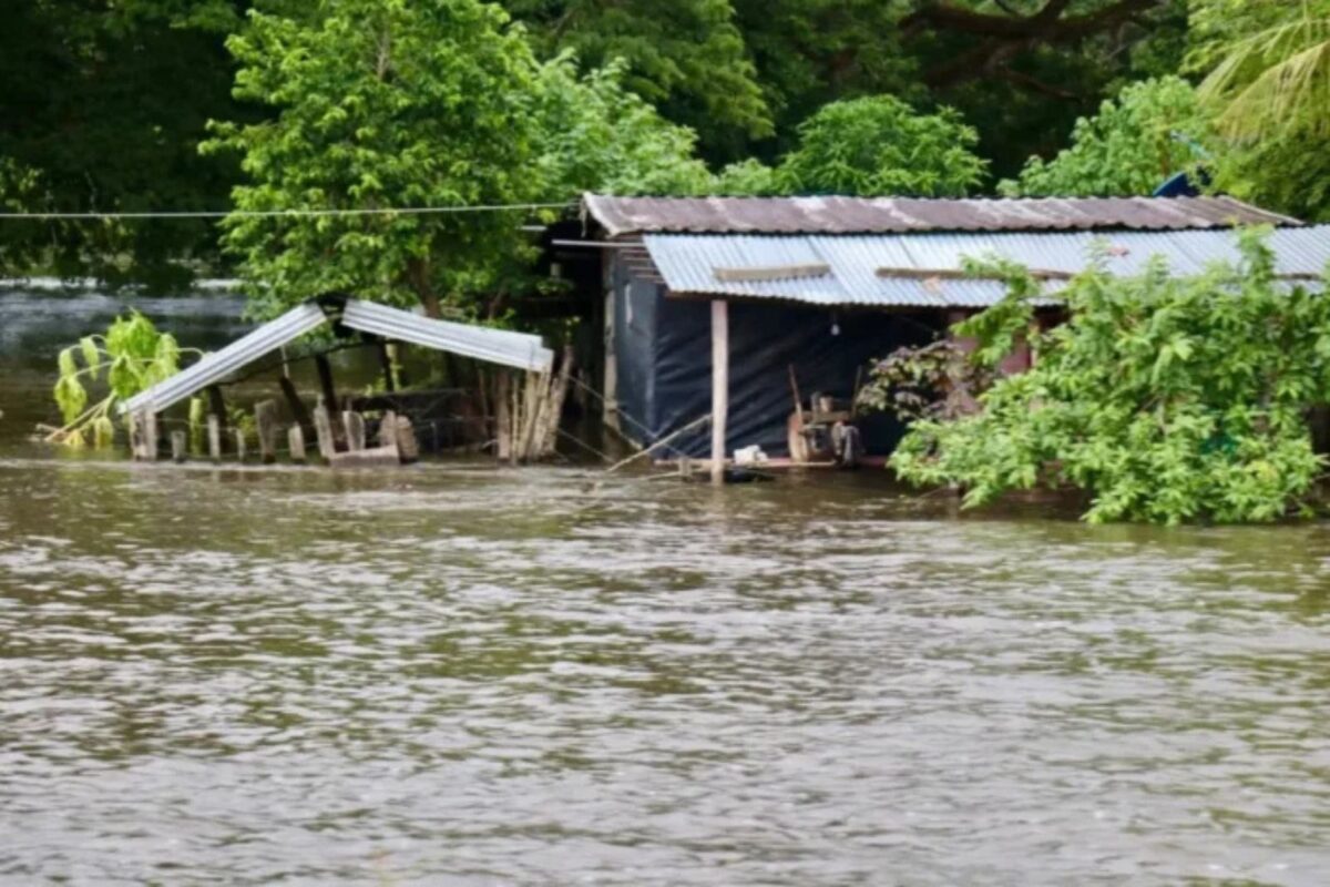 Reportaron inundaciones en varios estados de Venezuela por las fuertes lluvias
