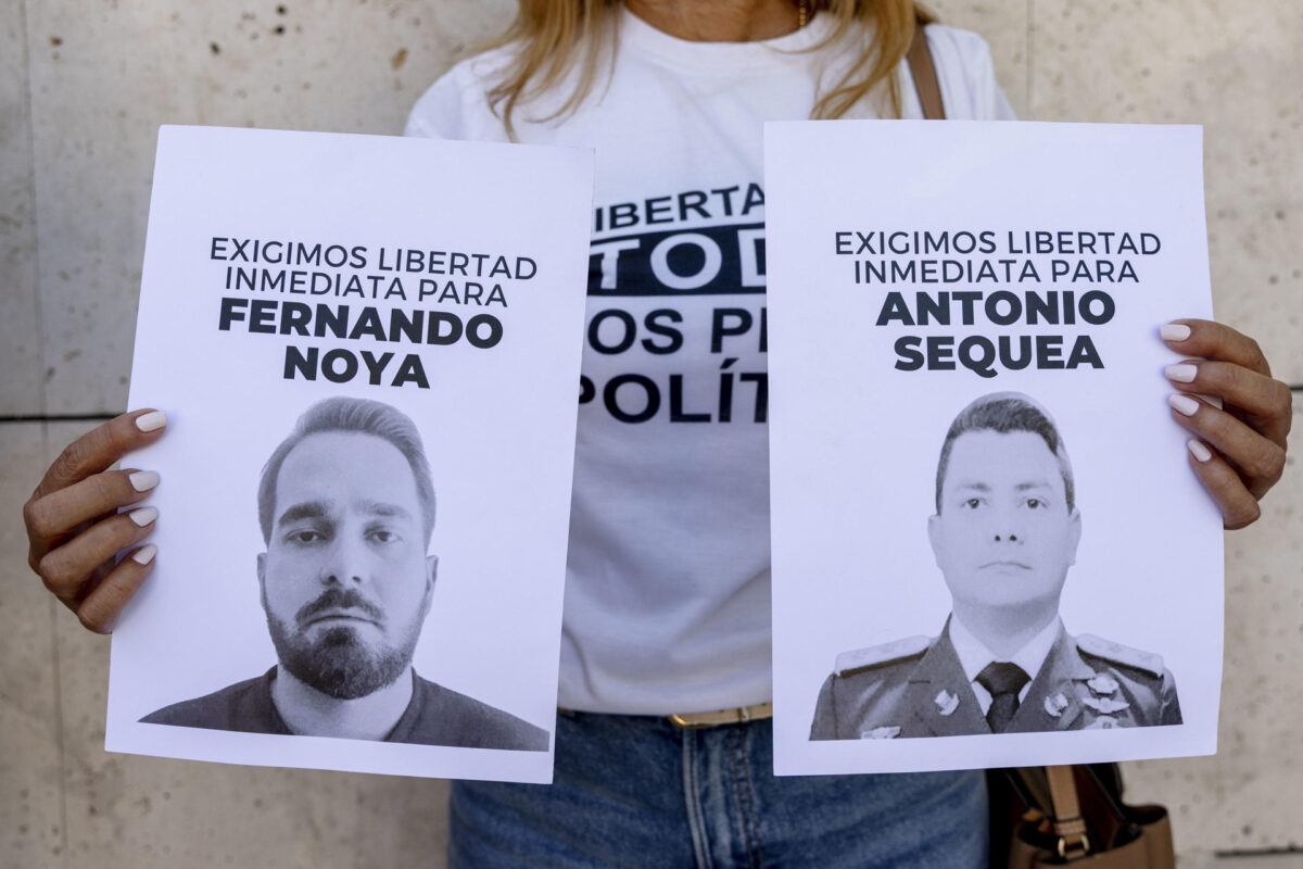 Así transcurren las protestas de Clippve en las sedes de la Nunciatura Apostólica en Venezuela y otras países