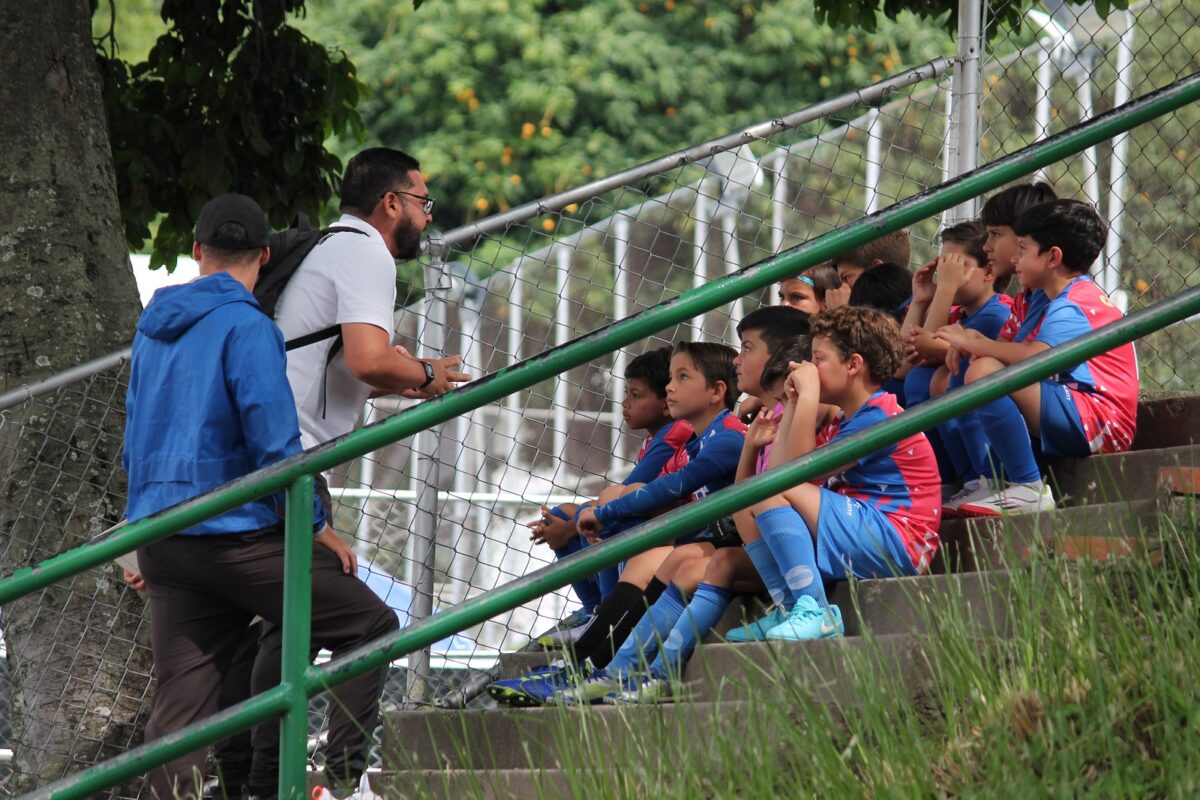 Equipo de fútbol infantil