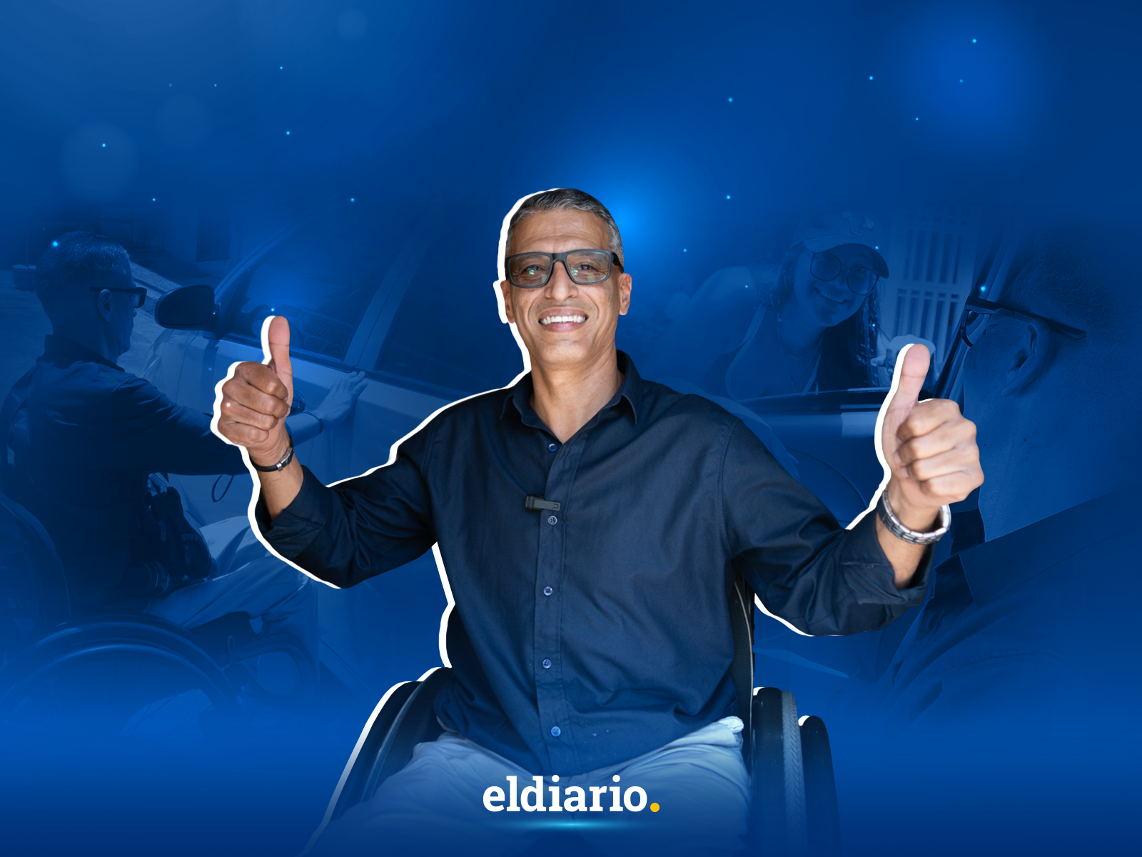 La historia de Jean Pierre, un taxista con discapacidad que inspira a otros desde Caracas