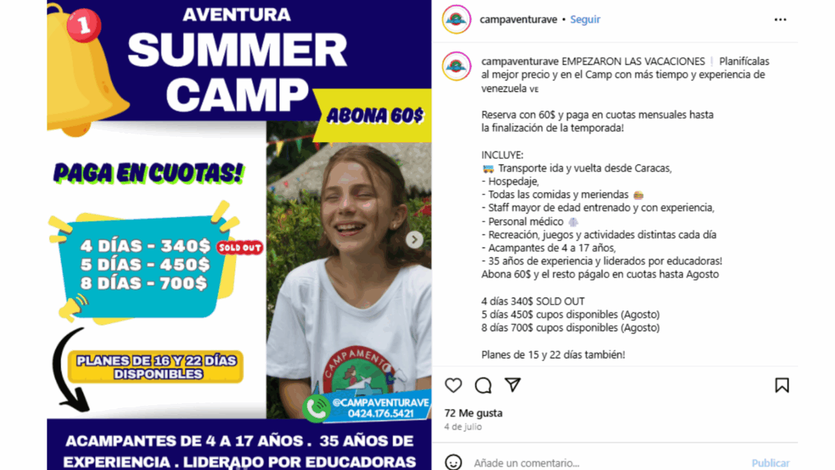 Planes vacacionales y opciones de recreación en Caracas: ¿cuáles son las opciones?