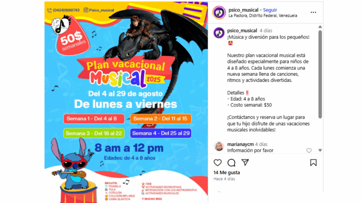 Planes vacacionales y opciones de recreación en Caracas: ¿cuáles son las opciones?