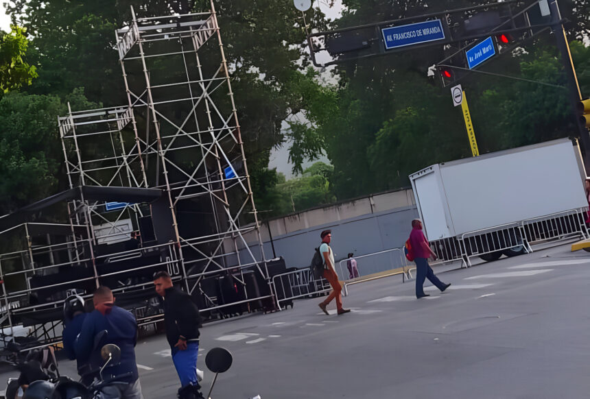 Vías que estarán cerradas este 18 de julio por una marcha oficialista en Caracas