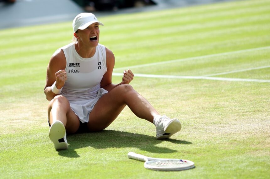 La tenista polaca Iga Swiatek se convirtió en la campeona de Wimbledon 2025