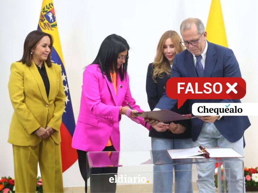 ¿Maduro cedió territorio venezolano a Colombia?