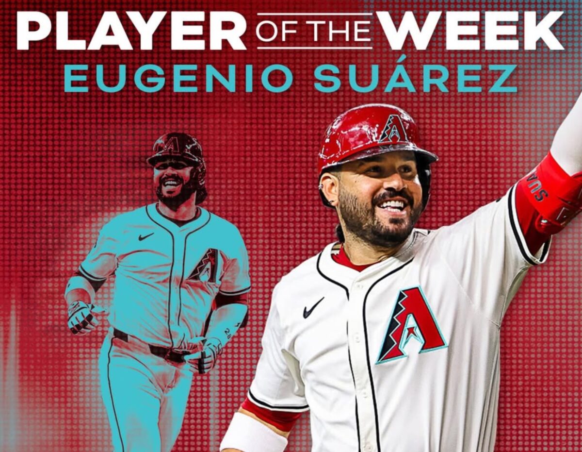Eugenio Suárez consiguió un nuevo récord con su cuarto premio como Jugador de la Semana