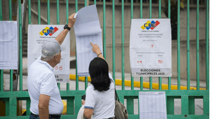 El CNE presentó el primer boletín de las elecciones municipales del 27 de julio