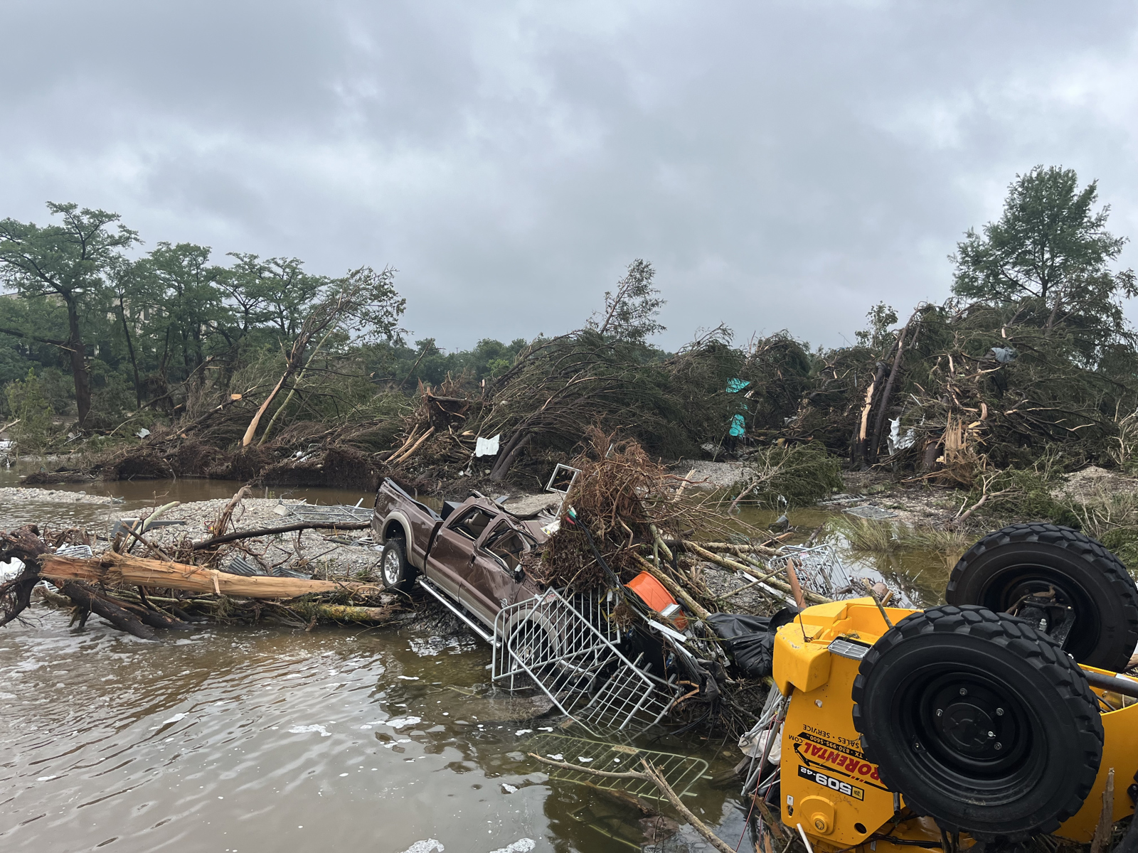 En imágenes: los daños que han causado las inundaciones en Texas