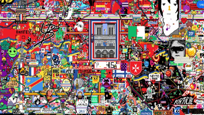 Qué es Wplace, el mapa digital de píxeles que se volvió viral 