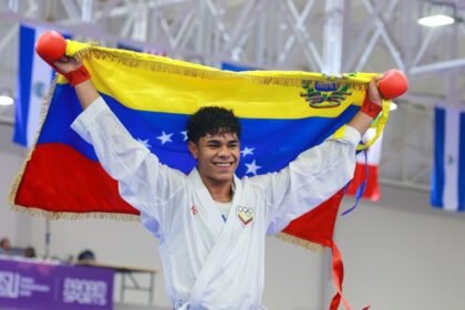 Atleta venezolano Ricardo Montes ganó oro y rompió récord de salto con pértiga en los Juegos Panamericanos Junior