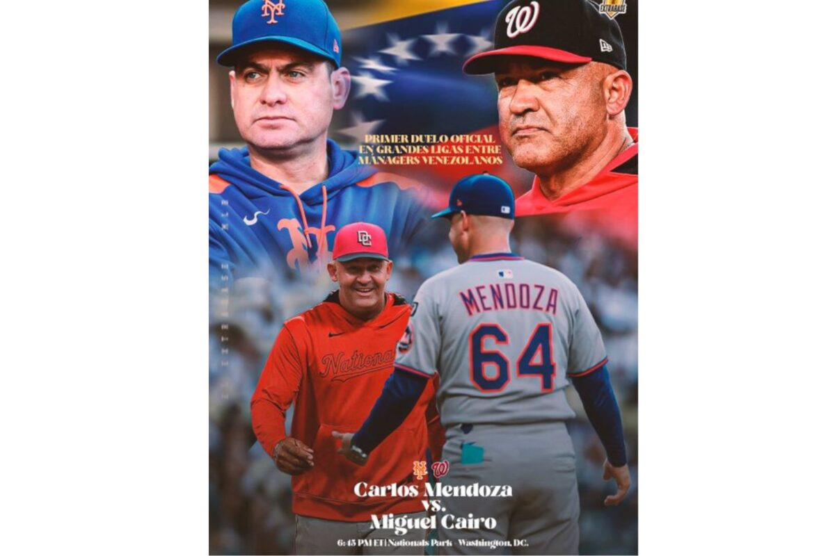 Dos mánagers venezolanos se enfrentan por primera vez en un juego oficial de la MLB