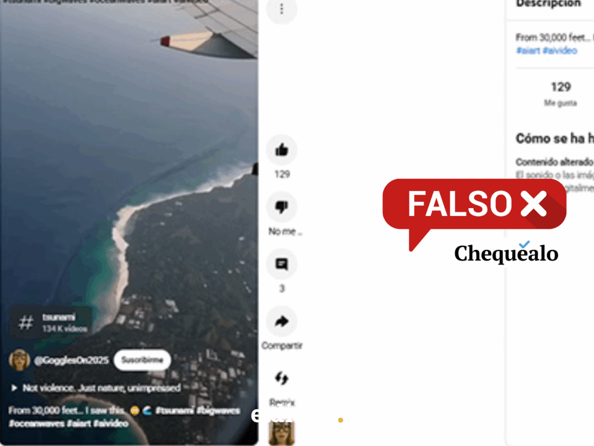 ¿El terremoto en Rusia provocó que se formaran olas gigantes en distintas partes del mundo? 