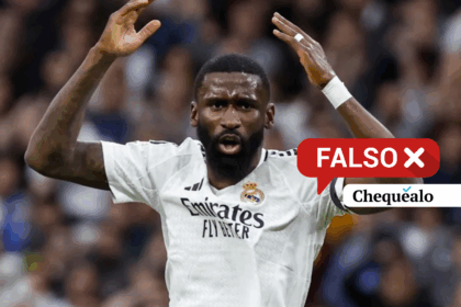 ¿El futbolista Antonio Rüdiger murió en un accidente aéreo?