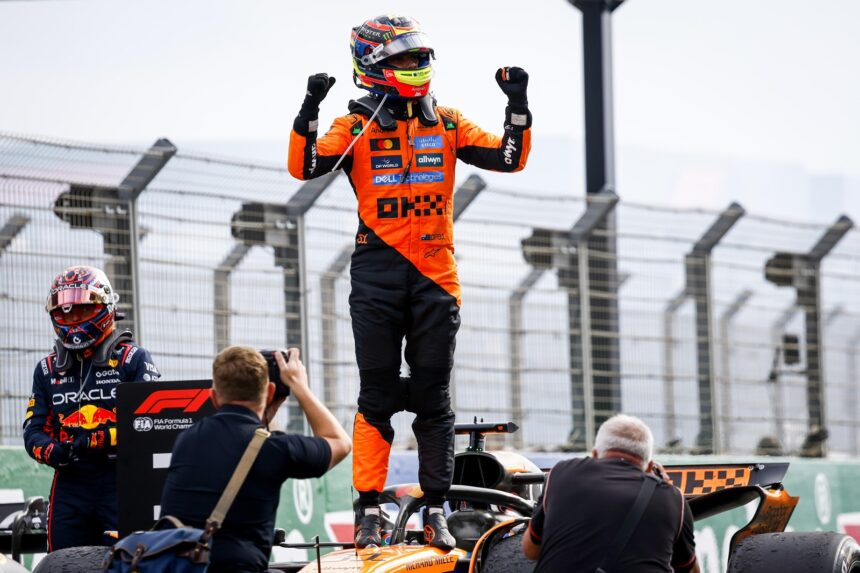 Oscar Piastri se llevó la victoria en el Gran Premio de Países Bajos