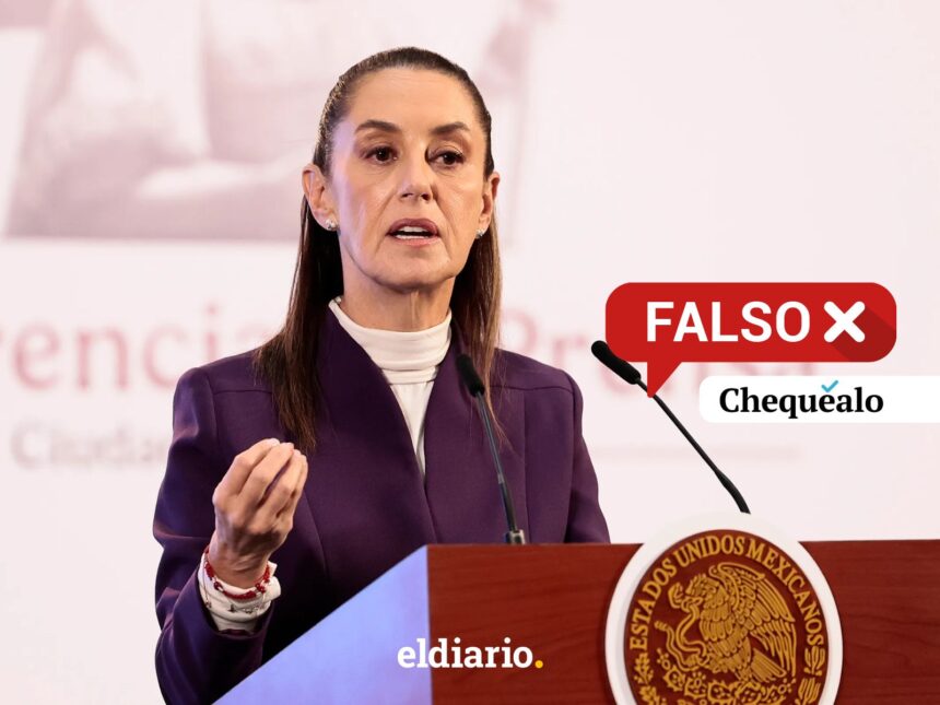 ¿La presidenta de México calificó el asesinato de Miguel Uribe Turbay como algo “bueno”?