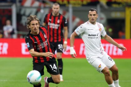 Modric se convirtió en el debutante con más edad en la historia de la Serie A