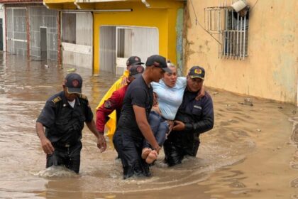 Decenas de casas quedaron inundadas en el oriente de Venezuela por las lluvias