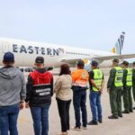 Llegó a Venezuela un vuelo de EE UU con 184 migrantes repatriados 