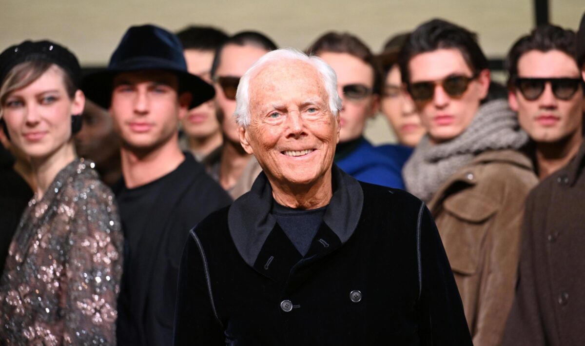 Murió el diseñador Giorgio Armani a los 91 años