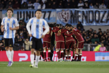 Argentina y Venezuela se enfrentan en la penúltima fecha de las Eliminatorias Sudamericanas